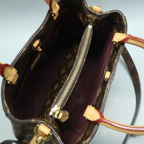 Louis Vuitton Montaigne Brown Monogram Canvas Satchel 1537-010525 - Picture 8 of 13